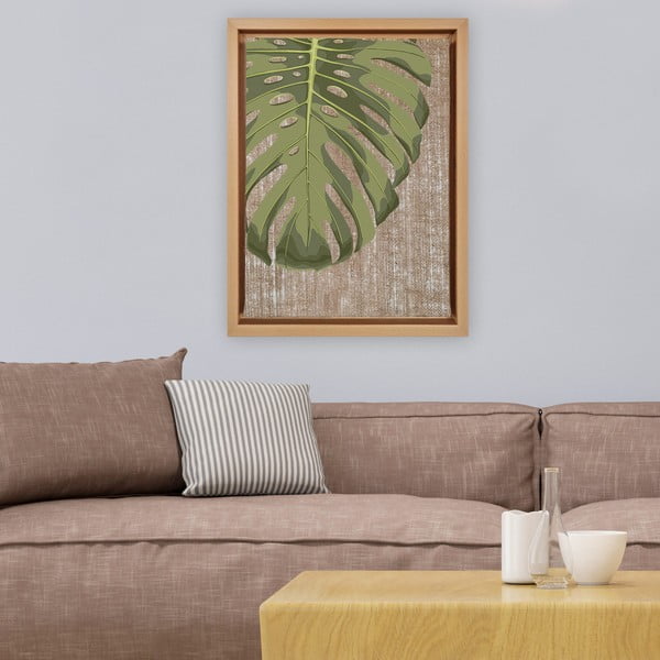 Glezna 36x46 cm Monstera – Wallity-image-1