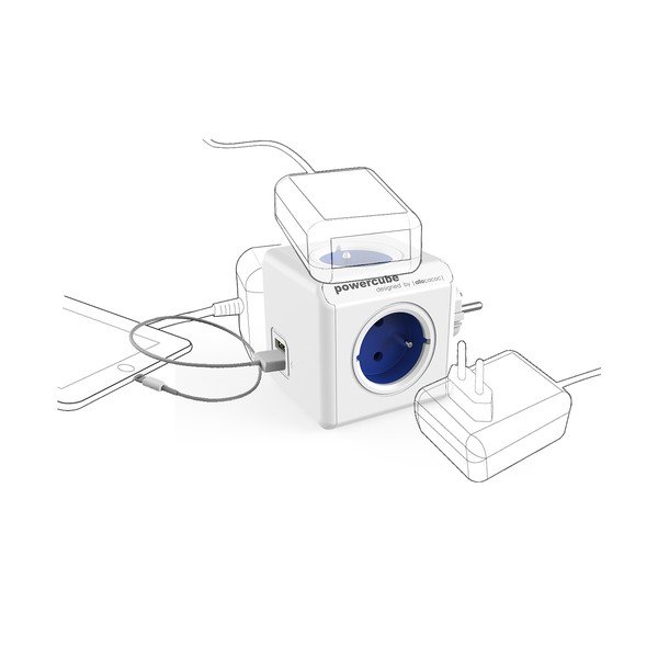 Kontaktligzda 12 cm PowerCube Original USB – Cubenest-image-2