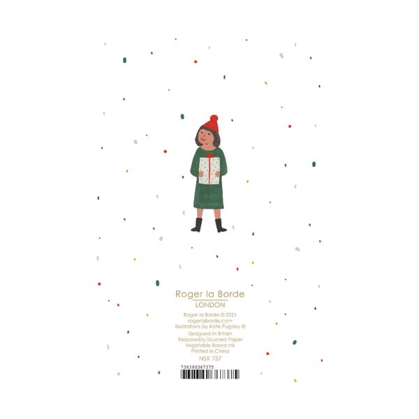 Apsveikumu kartītes (8 gab.) ar Ziemassvētku motīvu Chicago School  – Roger la Borde-image-2