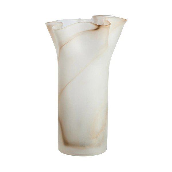 Dabīga toņa stikla vāze (augstums 32 cm) Galene – Premier Housewares-image-1