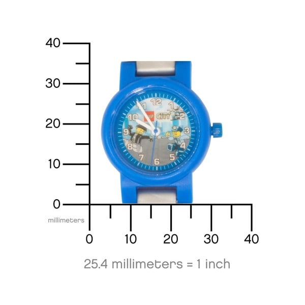 Bērnu pulkstenis ar LEGO® City policista figūriņu-image-4