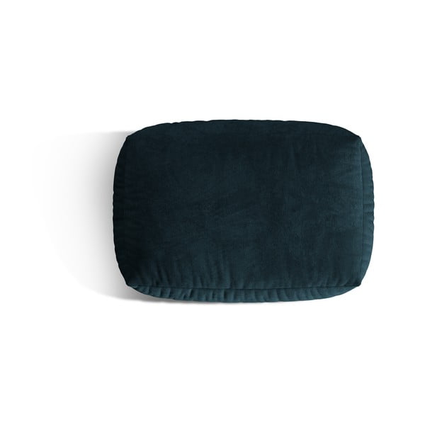 Tumši zils samta modulārais kāju soliņš Martina – Micadoni -image-2