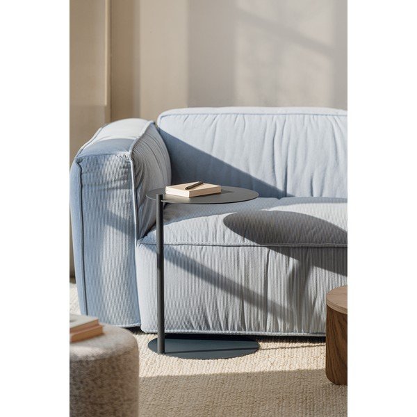 Tērauda apaļš sānu galdiņš 41x40 cm Ande – noo.ma-image-1