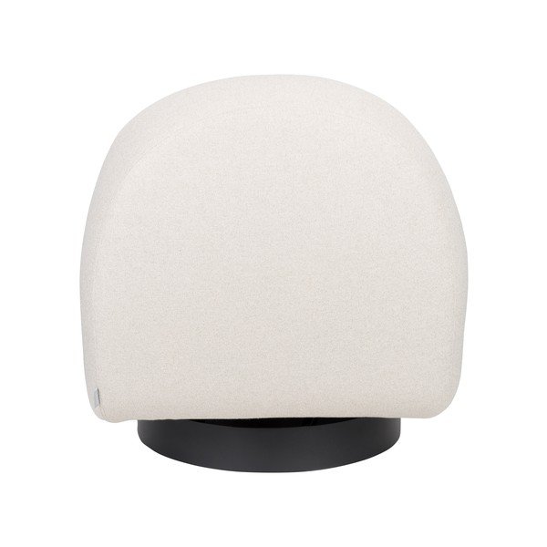 Krēmkrāsas grozāms atpūtas krēsls Eden – Zuiver-image-4