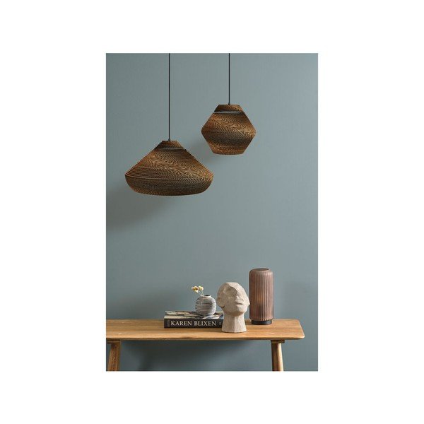 Brūna griestu lampa Villa Collection Alk, ø 48 cm-image-3