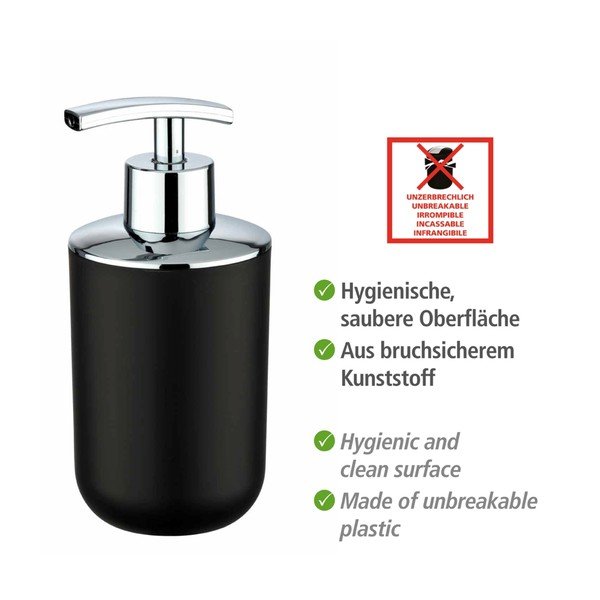 Melns ziepju dozators Wenko Brasil-image-4