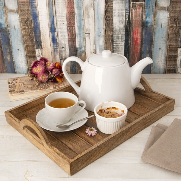 Koka servēšanas paplāte 30.5x40.5 cm Mango – Orion-image-1