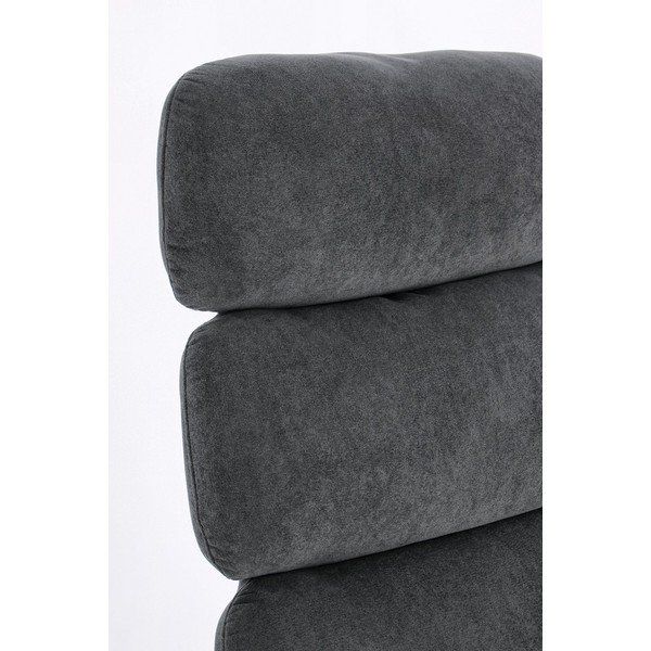 Melns grozāms atpūtas krēsls Violante – Bizzotto-image-1