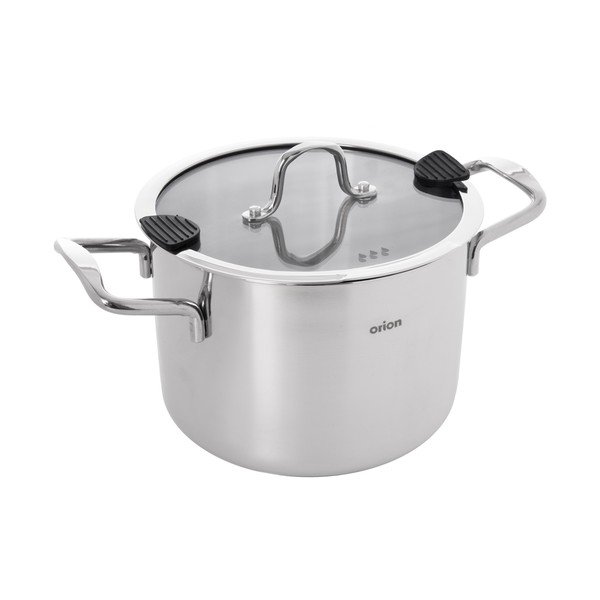 Nerūsējošā tērauda katls ar vāku 4,6 l Venice – Orion