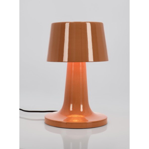 Oranža metāla LED galda lampa ar metāla abažūru (augstums 51 cm) Turner – Bizzotto-image-1