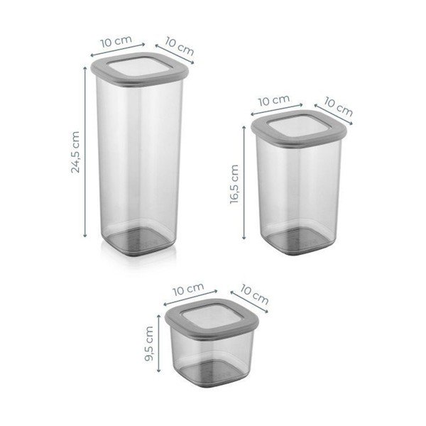 Konteineri (24 gab.) pārtikai Fresco – Hermia-image-2