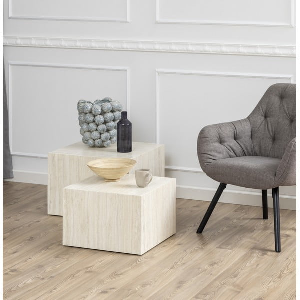 Žurnālgaldiņi (2 gab.) 58x58 cm Dice – Actona-image-1