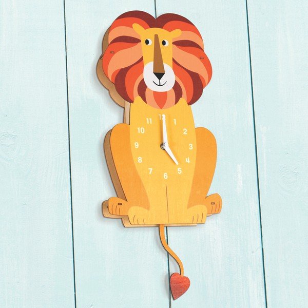 Koka pulkstenis Rex London Charlie The Lion-image-1