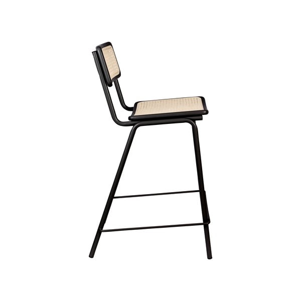 Melns/dabīga toņa bāra krēsls (2 gab.) 93,5 cm Jort – Zuiver-image-3