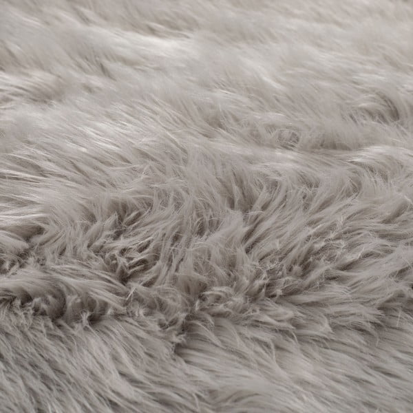 Pelēks paklājs Flair Rugs Sheepskin, ⌀ 120 cm-image-1