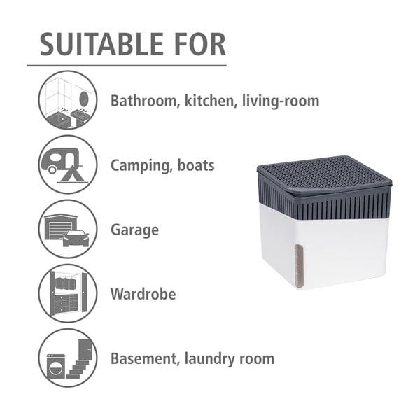 Mitruma absorbētāja tablete  Cube  1 kg – Wenko-image-3