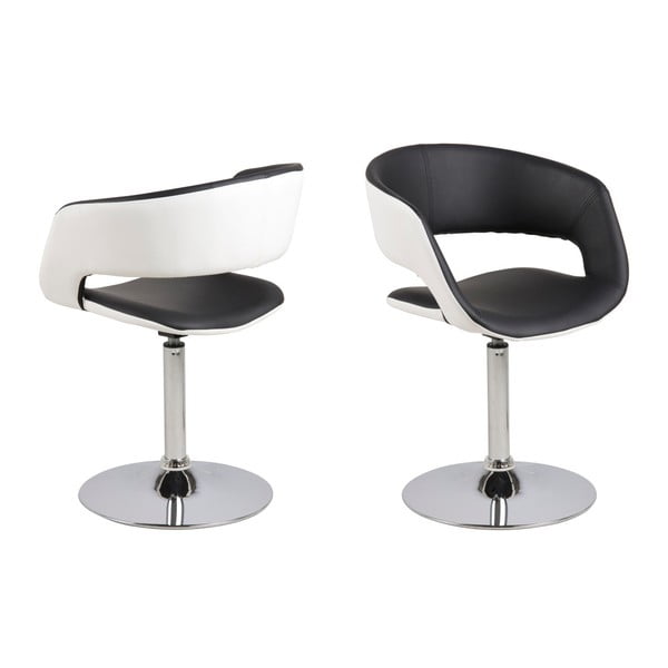 Melnbalts Actona Grace ēdamistabas krēsls-image-1