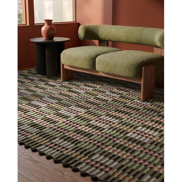 Haki ar rokām darināts paklājs 160x230 cm – Asiatic Carpets-image-1