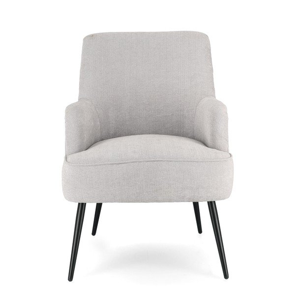 Gaiši pelēks atpūtas krēsls Ernestine – Yes Everyday-image-2