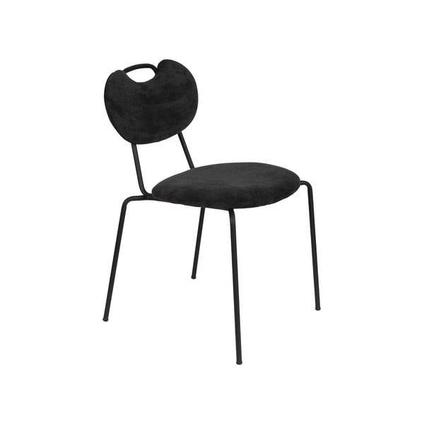 Melni ēdamistabas krēsli (2 gab.) Aspen – White Label