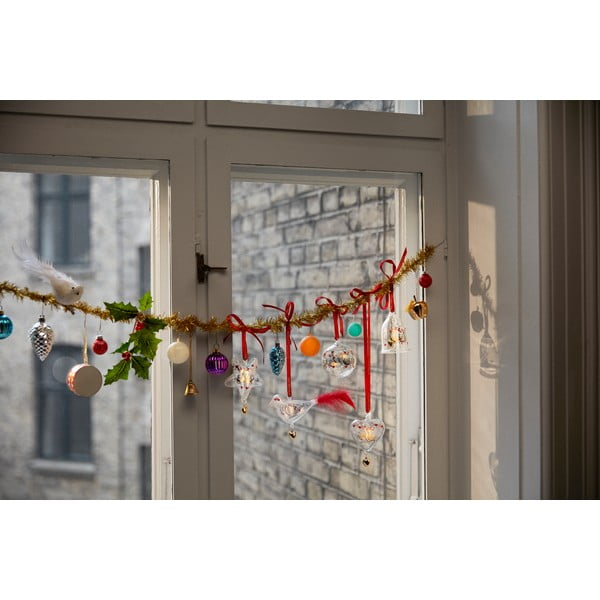 Stikla pūsts Ziemassvētku eglītes rotājums ø 5,5 cm Ann-Sofi Romme Annual Christmas Bell 2025 – Holmegaard-image-3