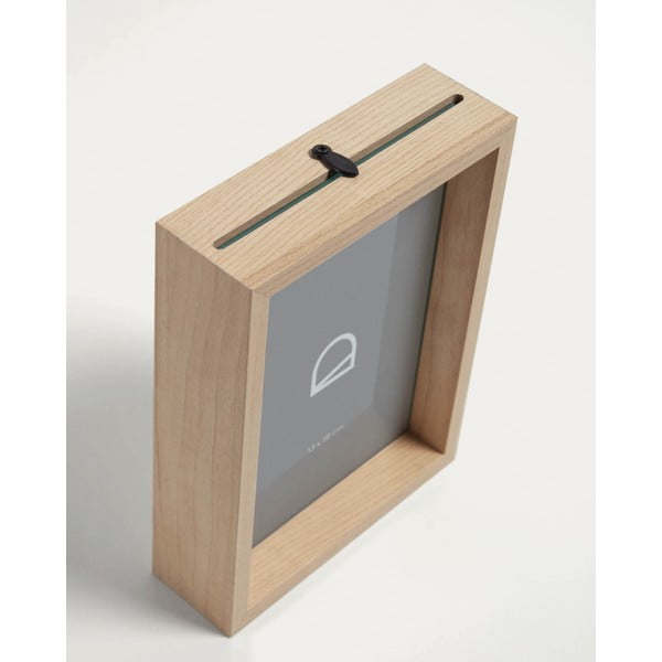 Dabīga toņa stāvošs foto rāmis 14,5x19,5 cm Flavina – Kave Home-image-3