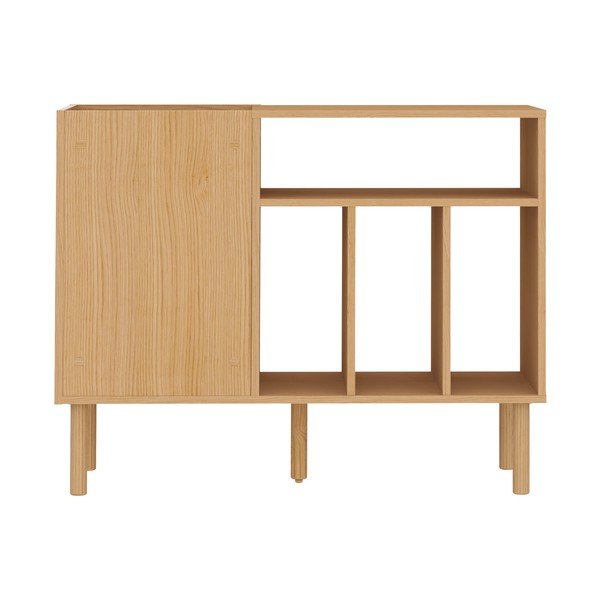 Zema kumode ar ozolkoka imitāciju 100x80 cm Viny – TemaHome-image-3