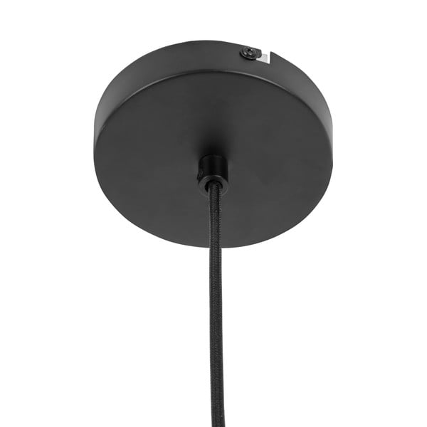 Melna piekaramā lampa no papīra auklas ø 62 cm  Sombra  – Leitmotiv-image-4