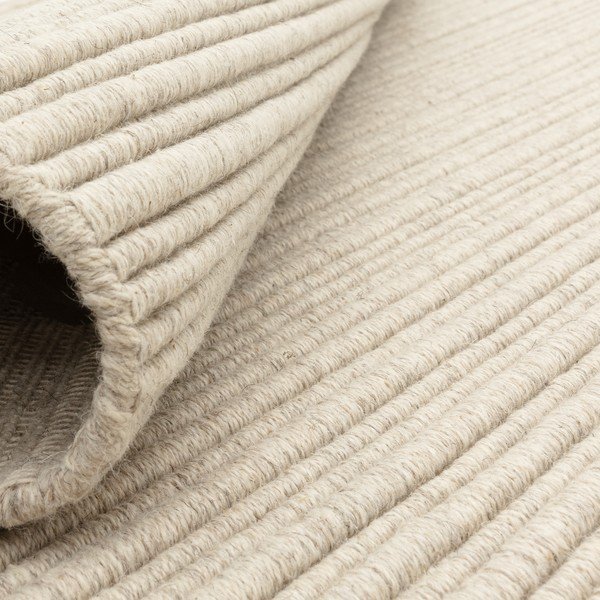 Ziloņkaula krāsas ar rokām darināts paklājs no vilnas maisījuma 120x170 cm Ravine – Asiatic Carpets-image-3