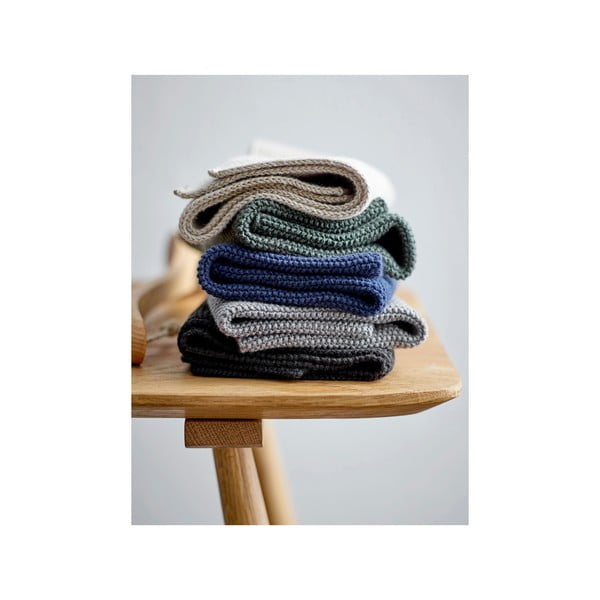 3 tumši zilu kokvilnas virtuves dvieļu komplekts Södahl, 30 x 30 cm-image-2