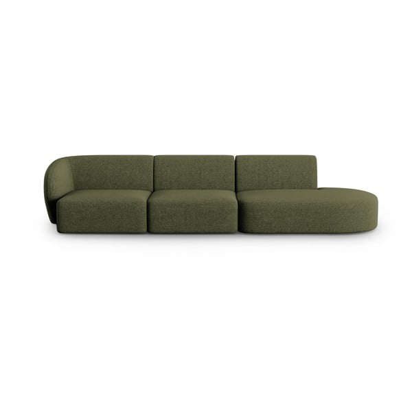 Zaļš dīvāns 302 cm Shane – Micadoni Home