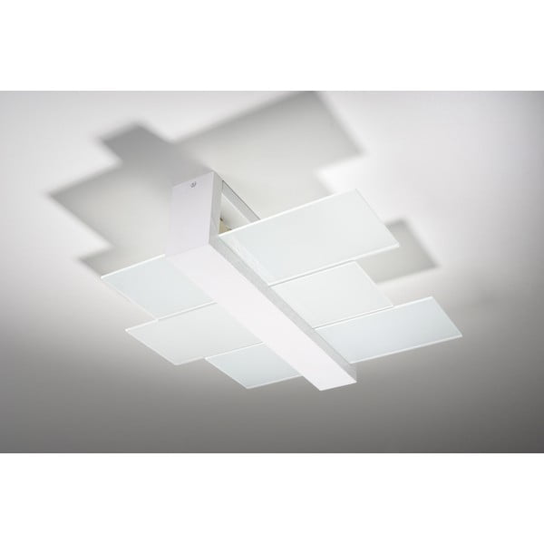 Balta griestu lampa Sollux Leda-image-1