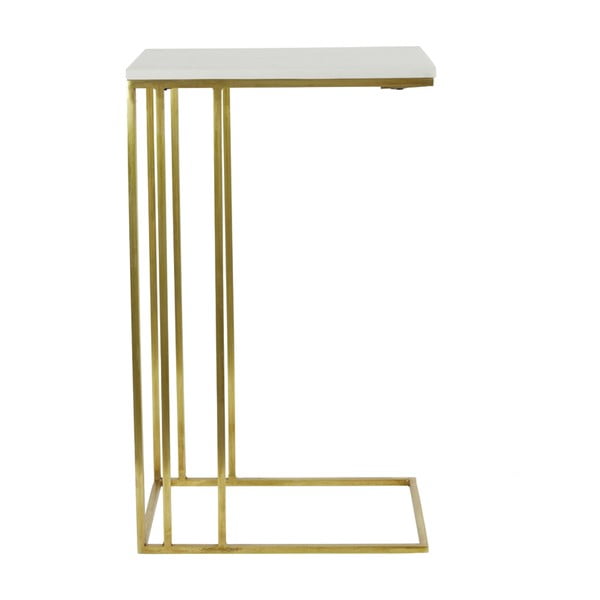 Sānu galdiņš ar marmora imitācijas galda virsmu 31x41 cm Roshan – Light & Living