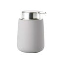 Gaiši pelēks porcelāna ziepju dozators 250 ml Nova – Zone