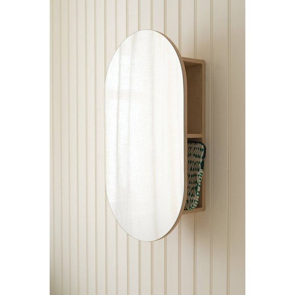 Sienas spogulis ar plauktu 17x85 cm Leia – Ellos Home-image-1