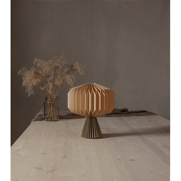 Gaiši brūns abažūrs ø 30 cm Honeycomb – Star Trading-image-3