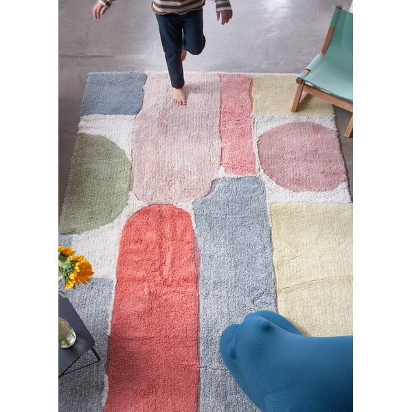 Mazgājams/ar rokām darināts vilnas bērnu paklājs 170x240 cm Abstract – Lorena Canals-image-3