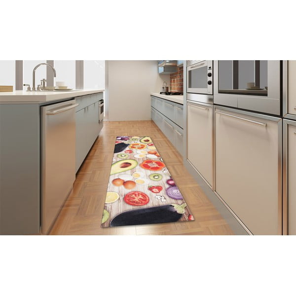 Ļoti izturīgs virtuves paklājs Webtappeti Food, 60 x 110 cm