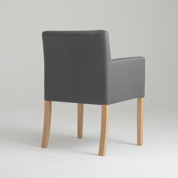 Tērauda pelēks krēsls Custom Form Wilton-image-3