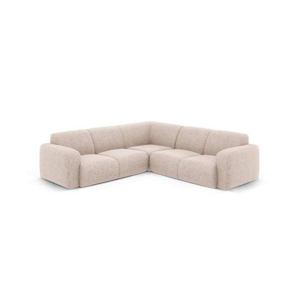 Bēšs stūra dīvāns (ar maināmu stūri/L veida) Molino – Micadoni Home-image-1