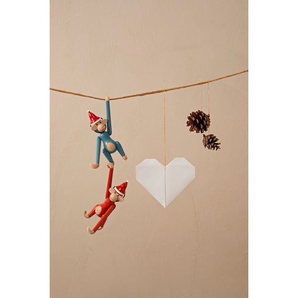 Masīvkoka statuete (augstums 9,5 cm) Monkey Mini – Kay Bojesen Denmark-image-4