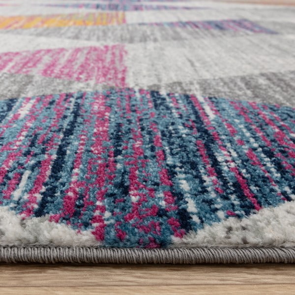 Sarkans paklājs 120x170 cm Muse Harlequin Pink – Asiatic Carpets-image-3