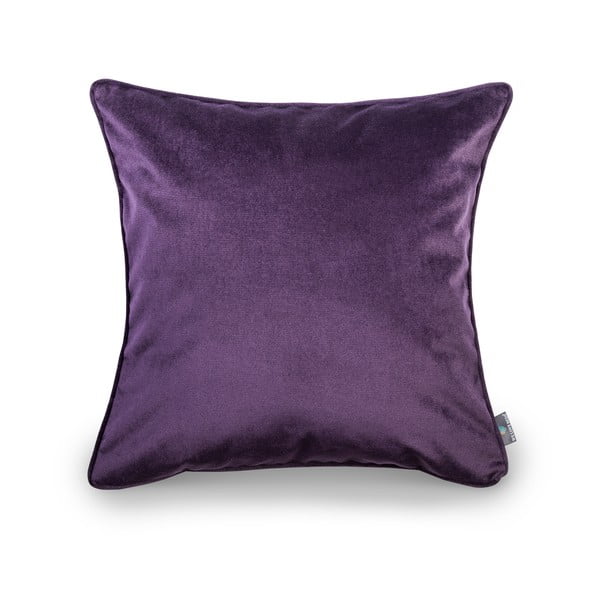 Tumši violeta spilvendrāna WeLoveBeds, 50 x 50 cm