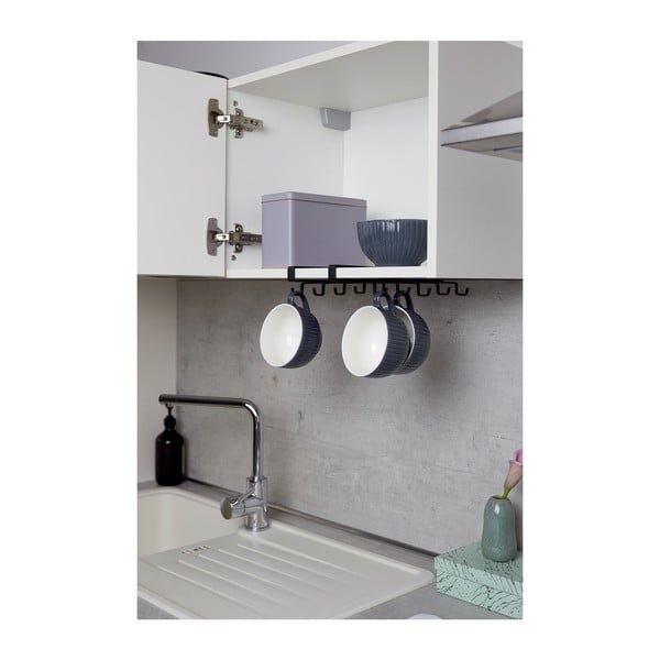 Melns divrindu pakaramais 8 krūzēm Wenko-image-2