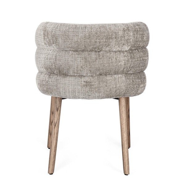 Pelēks polsterēts pusdienu krēsls Ilma – Bizzotto-image-4