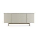 Krēmkrāsas kumode 180x75x40 cm Solei – MOME