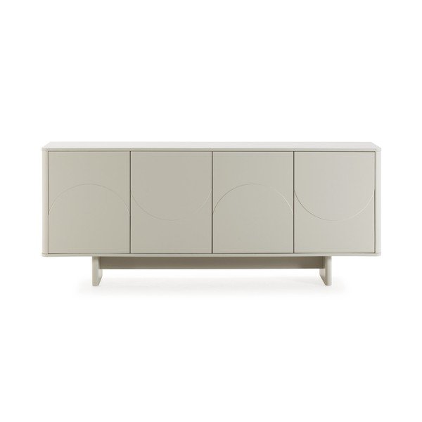 Krēmkrāsas kumode 180x75x40 cm Solei – MOME