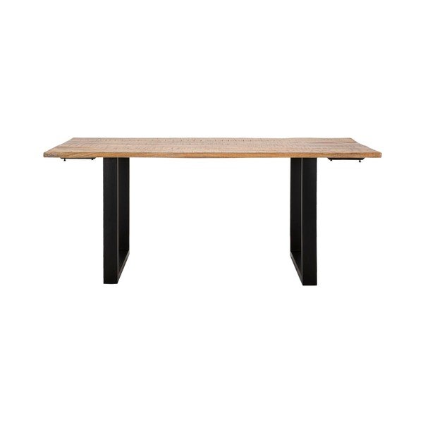 Izvelkams ēdamgalds ar papildu galda virsmu ar mango koka virsmu 90x180 cm Edge – Mauro Ferretti