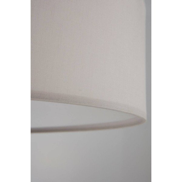 Bēša tekstila griestu lampa ø 40 cm Allan – Jotex-image-3