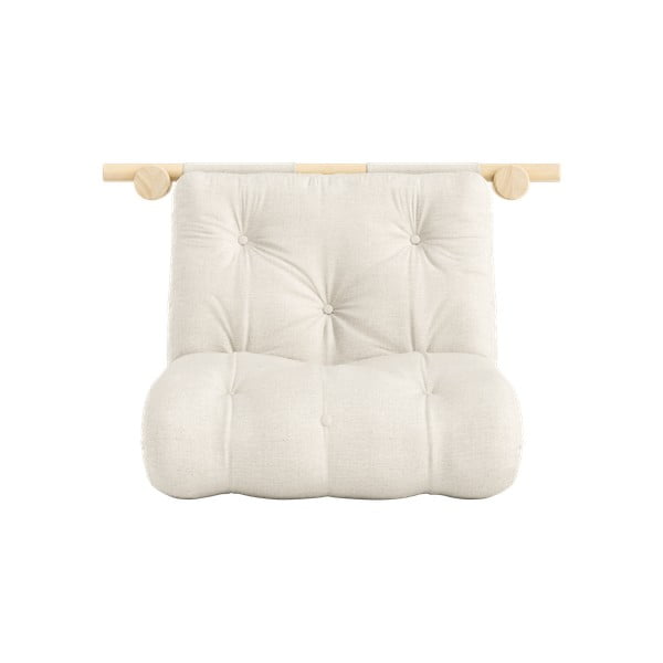 Dabīga toņa lina atpūtas krēsls Hooked – Karup Design-image-3